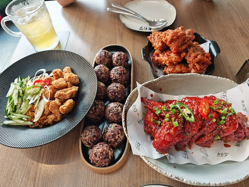 K Fry Urban Korean Sunway Pyramid interior or food