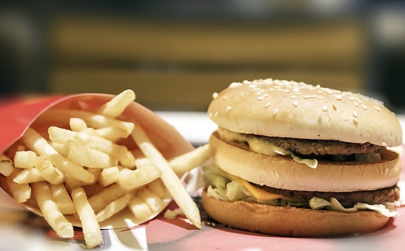 McDonald's Bukit Bintang interior or food